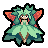 Dryadell shiny sprite
