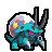 Gachapod shiny sprite
